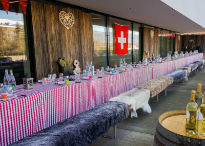 Lunch suisse au Campus Richemont